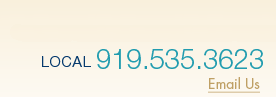 Toll Free 86t6.775.3436 local 919.535.3623 email us